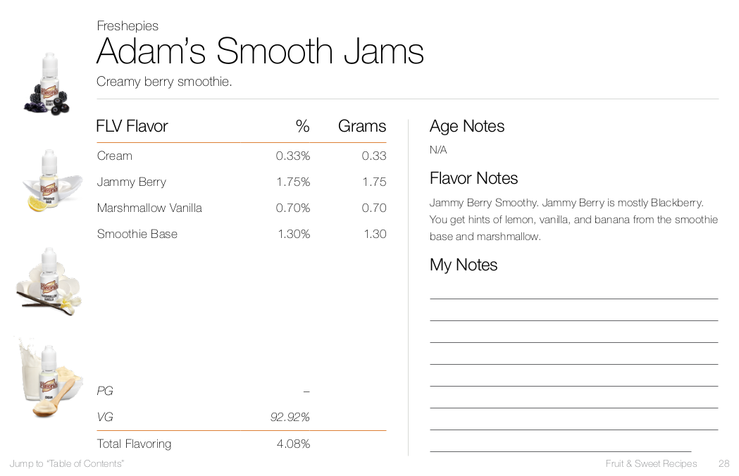 Adam’s Smooth Jams by Freshepies