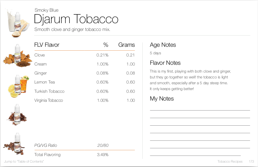 Djarum Tobacco by Smoky Blue